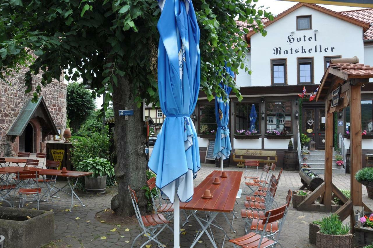 Hotel Ratskeller Neustadt Buitenkant foto